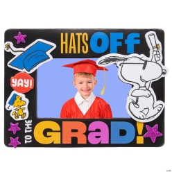 Snoopy Hats Off to the Grad Frame Craft Kit-12Pk